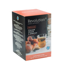 Load image into Gallery viewer, REVOLUTION TEA® Dragon Eye Oolong Tea Bags Organic [THE ORIGINAL] - INDULGE Italian Peach &amp; Apricot Oolong Tea - Premium Dragon Tea Bags - Oolong Black Tea Organic Biodegradable - 20 Bags