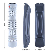 Load image into Gallery viewer, EUR7737Z20 Remote Control Replacement fit for Panasonic Plasma TV TH-37PX60U TH-42PX60U TH-50PX60U PT-56DLX76 PT-61DLX76 PT-61DLX26 TH-50PX600U TH-42PX600U TH-58PX600U EUR7737Z10
