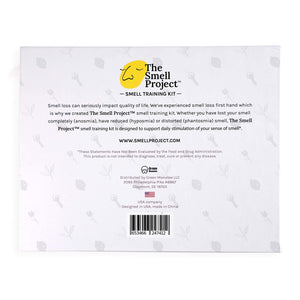 The Smell Project Smell Training Kit - Essentials - Olfactory Training Kit with 10ml Real Essential Oils - Smell Therapy for Smell Loss