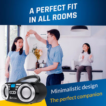 Load image into Gallery viewer, KLIM B3 Portable CD Player Boombox with FM Radio, Bluetooth, USB, AUX, and FM Radio Dual Speakers, EQ Sound Effects, 20 Preset Stations, Compact and Lightweight