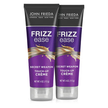 Load image into Gallery viewer, John Frieda Frizz Ease Secret Weapon Touch-Up Crème, Smoothing Cream for Flyaways, Frizz-Free &amp; Split Ends, Infused with Avocado Oil to Seal in Moisture and Eliminate Flyaways, 4 Oz, Pack of 2