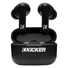 Load image into Gallery viewer, KICKER TWS2 True Wireless Earbuds, Bluetooth Earbuds with Microphone, Environmental Noise Cancelling, Wireless Earphones for Android and iOS, Fast Charging Case USB-C with 24 Hours of Playtime