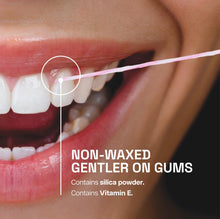 Load image into Gallery viewer, REACH ULTRACLEAN Gentle Gum Care Expanding Floss – Woven, Non-Waxed, PFAS-Free with Vitamin E, for Sensitive Gums, Cinnamon Mint 55YD (3-Pack)