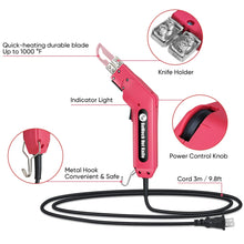 Load image into Gallery viewer, ROMECH Foam Cutter Pro Electric Hot Knife, 100W Styrofoam Cutting Tool Kit- with Heavy-duty Case Blades &amp; Accessories RM-008 (100W)
