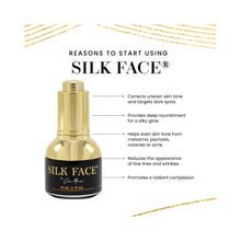 Load image into Gallery viewer, SILK FACE Elixir by Coco March for Fine Line Reduction, Luxurious Illumination, &amp; Silky Radiance for Skin