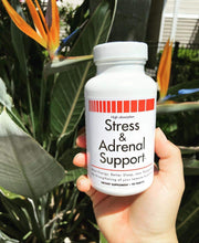Load image into Gallery viewer, Stress and Adrenal Support - 90 Chewable Tablets - Citrusy Orange Flavor - Easily Digestible - by New Health Products