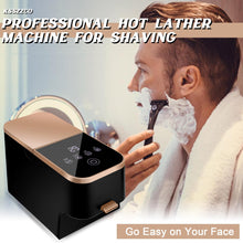Load image into Gallery viewer, Upgraded Hot Lather Machine for Shaving, Professional Shaving Cream Warmer for Men, Shaving Cream Heater for Home and Barber Shop, Perfect Gifts for Men Husband Father