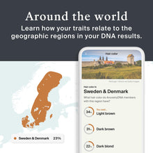 Load image into Gallery viewer, AncestryDNA + Traits Genetic Test Kit: Personalized Genetic Traits, DNA Ethnicity Test, Origins &amp; Ethnicities, Complete DNA Test, Ancestry Reports