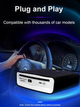 Load image into Gallery viewer, External Universal CD Player for Car - Lehwey Portable Car CD Players with AUX Cable &amp; Remote Control, Plugs into Cars USB Port, Laptop, TV, Mac, Computer, for Android 4.4 and Above Navigation
