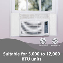 Load image into Gallery viewer, BJADE&#39;S Window Air Conditioner Side Insulation Foam Panels,Summer and Winter AC Insulating for Indoor Window AC Unit