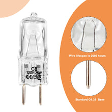 Load image into Gallery viewer, goduog 2-Pack WP74009925 G8 Oven Light Bulbs for Whirlpool 120V 25W G8 Base - Fits Whirlpool, Maytag, Kenmore, Jenn-Air - Replace for AP6011161 74004458 74009925 1072727 899138001 PS11744355