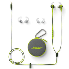 Load image into Gallery viewer, Bose SoundSport In-Ear Headphones For Apple Devices (741776-0030) - Energy Green (Renewed)