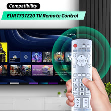 Load image into Gallery viewer, EUR7737Z20 Remote Control Replacement fit for Panasonic Plasma TV TH-37PX60U TH-42PX60U TH-50PX60U PT-56DLX76 PT-61DLX76 PT-61DLX26 TH-50PX600U TH-42PX600U TH-58PX600U EUR7737Z10