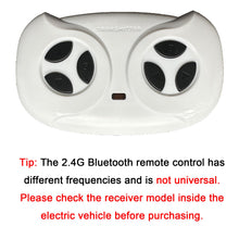 Load image into Gallery viewer, JR1602 FCC 2.4G Bluetooth Remote Control Remote for 12V Ride On Car,Controller Transmitter Accessories for Kids Electric Toy SUV Matched JR 6-24 Volt Control Box Receiver
