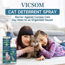 Load image into Gallery viewer, Cat Deterrent Spray, Natural Cat Repellent Spray, Anti-Scratch Deterrent for Furniture, Sofas, Rugs, Curtains, Plants, Indoor &amp; Outdoor Repellent Cats Kittens, Non-Toxic, Alcohol-Free 6.76 FL Oz