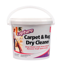 Load image into Gallery viewer, Capture Carpet &amp; Rug Dry Cleaner w/Resealable lid - Home, Car, Dogs &amp; Cats Pet Carpet Cleaner Solution - Strength Odor Eliminator, Stains Spot Remover, Non Liquid &amp; No Harsh Chemical (4 Pound)