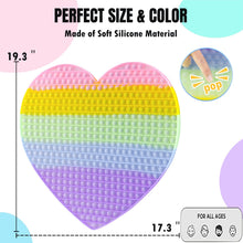 Load image into Gallery viewer, Big Fidget Sensory Toys for Kids,19.3 Inch Super Large Jumbo Push Bubble Silicone Squeeze Toy for Autism Anxiety Stress Relief Giant Classroom Prize Gifts for Girl Boy Adults