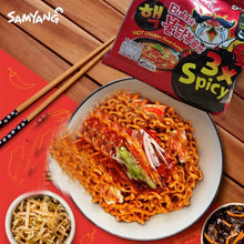 Load image into Gallery viewer, Samyang Hot Chicken Flavor Ramen Buldak 3X Spicy Instant Noodles