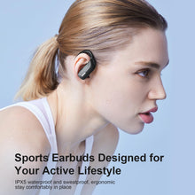 Load image into Gallery viewer, occiam Wireless Earbuds Bluetooth Headphones 48H Play Back Earphones in Ear Waterproof with Microphone LED Display for Sports Running Workout Black