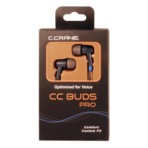 C. Crane CC Buds-Pro Full Stereo in-Ear Earbud Headphones – for Audio Books and Voice Clarity