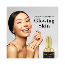 Load image into Gallery viewer, SILK FACE Elixir by Coco March for Fine Line Reduction, Luxurious Illumination, &amp; Silky Radiance for Skin