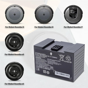 for iRobot Roomba j7 i4 j8+, j7 j7+ j7550 i4 i4+ i4 Plus i4150 i6 i6+ i8 i8+ i8550, for Combo j5 i5 j7+ j9+, for Roomba e5 e6 e5150 e5152 e6198 Replacement Lithium Battery ABL-D2A ABL-D2 32Wh/2210mAH