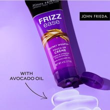 Load image into Gallery viewer, John Frieda Frizz Ease Secret Weapon Touch-Up Crème - Anti-Frizz Styling Cream for Smooth, Frizz-Prone Hair, 4 Oz