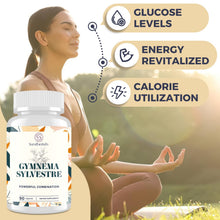 Load image into Gallery viewer, 16 in 1 Blxxd Sugr Effective Gymnema Sylvestre Supplement 2100MG | with Berberine, Cinnamon, Bitter Melon | Vitamins, Magnesium &amp; Chromium | 90 Vegan Capsules Capsules