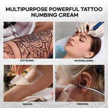 Load image into Gallery viewer, Tattoo Numbing Cream Extra Strength: Long Lasting Numbness for Painless Tattoo Piercing Waxing Microblading 60ML (Large, Gram, 60)