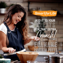 Load image into Gallery viewer, Smart for Life Soy Protein Puffs from Edamame - High Protein Zero Sugar Soy Protein Isolate Puffs - 20 Grams Protein Snacks - Non-GMO, Gluten-Free - 3 Pound Box - 53 Servings - Soy Puffs…