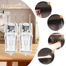 Load image into Gallery viewer, goduog 2-Pack WP74009925 G8 Oven Light Bulbs for Whirlpool 120V 25W G8 Base - Fits Whirlpool, Maytag, Kenmore, Jenn-Air - Replace for AP6011161 74004458 74009925 1072727 899138001 PS11744355