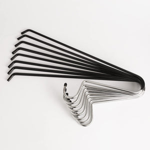 FREZON Blanket Hangers Drapery Hangers Heavy Duty Space Saving Nonslip - Great for Quilts, Sleeping Bags, Comforters, Table Cloths(5 Pack)