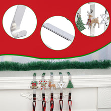 Load image into Gallery viewer, Baseo Set of 5 Stocking Holders for Mantle - Christmas Stocking Hangers for Fireplace Christmas Stocking Hangers for Mantel Stocking Hooks for Fireplace Stocking Holders for Christmas Decoration