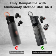 Load image into Gallery viewer, POZCIS for Skullcandy Method 360 ANC Case Cover, Soft Silicone Protective Earbuds Case, Only Compatible with Skullcandy Method 360 ANC with Cleaner Kit Accessories Set(Off-White)