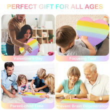 Load image into Gallery viewer, Big Fidget Sensory Toys for Kids,19.3 Inch Super Large Jumbo Push Bubble Silicone Squeeze Toy for Autism Anxiety Stress Relief Giant Classroom Prize Gifts for Girl Boy Adults