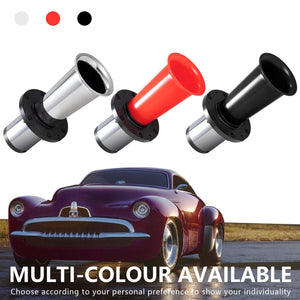 Ooga Horn 12V Kit, Antique Classic Car Hot Rod Aooga Ahooga Horn with Wire and Button, Banhao OOGA Air klaxon Vintage Old Style School for Truck Golf Cart Car