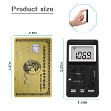 Load image into Gallery viewer, Personal AM/FM Pocket Radio Portable VR-robot, Mini Digital Tuning Radio, with Rechargeable Battery, Earphone, Lock Screen for Walk/Jogging/Gym/Camping