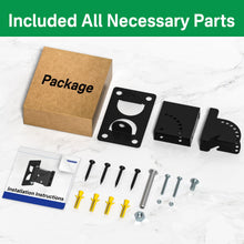 Load image into Gallery viewer, Heavy-duty Speaker Wall Mount for Klipsch R-50M RP-502S Speaker Mounts - Adjustable Tilt &amp; Swivel Wall Mount for Klipsch Bookshelf Speakers Mounting Bracket for Saving Space Holds Up to 40Lbs