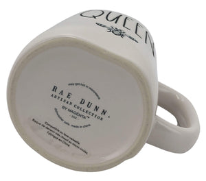 Magenta Rae Dunn QUEEN BEE Ceramic LL Coffee Mug