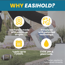 Load image into Gallery viewer, Easihold Gravel Binder 1.3 Gallon – Max Rock Glue for Pea Gravel &amp; Stones. Long-Lasting Mulch Glue for Landscaping – Non-Toxic, Ready-to-Use Gravel Lockdown for Paths, Patios &amp; Garden Borders