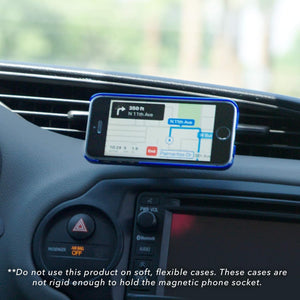BulbHead Fastball Magnetic Car Cell Phone Mount, black, 13343ASS-12