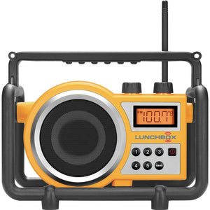 Sangean LB-100 AM FM Radio Ultra Rugged Compact Yellow