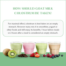 Load image into Gallery viewer, Mt. Capra Goat Milk Colostrum | for Healthy Immune System, Gut, and Athletic Performance | Grass-Fed, High in Immunoglobulins | 60 Servings - 174 Grams