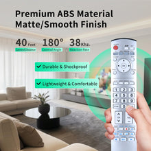 Load image into Gallery viewer, EUR7737Z20 Remote Control Replacement fit for Panasonic Plasma TV TH-37PX60U TH-42PX60U TH-50PX60U PT-56DLX76 PT-61DLX76 PT-61DLX26 TH-50PX600U TH-42PX600U TH-58PX600U EUR7737Z10