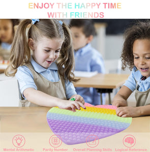 Big Fidget Sensory Toys for Kids,19.3 Inch Super Large Jumbo Push Bubble Silicone Squeeze Toy for Autism Anxiety Stress Relief Giant Classroom Prize Gifts for Girl Boy Adults
