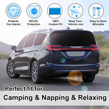 Load image into Gallery viewer, TINGLU Window Shades for Chrysler Pacifica Minivan 2017-2025 Accessories Full Windows Rear Triangular Windshield Sun Shade Sun UV Rays Privacy Protection 8PCS
