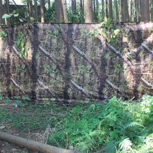 Load image into Gallery viewer, AUSCAMOTEK One Way See Through Camouflage Mesh Camo Netting Material for Hunting Ground Blind 5X13FT