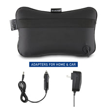 Load image into Gallery viewer, Brookstone Shiatsu Neck and Lumbar Massager, Deep Kneading Massage Pillow with Heat - Neck, Shoulder, Leg, Lumbar Portable Massager, Electric Massage Pillow for Home Office Car