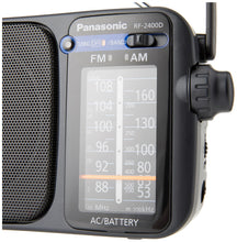 Load image into Gallery viewer, Panasonic RF-2400DEG Portable Radio FM