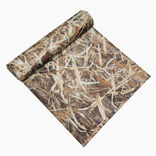 Load image into Gallery viewer, AUSCAMOTEK One Way See Through Camouflage Mesh Camo Netting Material for Hunting Ground Blind - Duck &amp; Deer Marsh 5X13FT